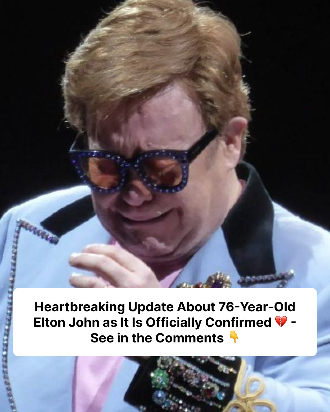 Heartbreaking Update About the Cherished Music Icon, Elton John ...